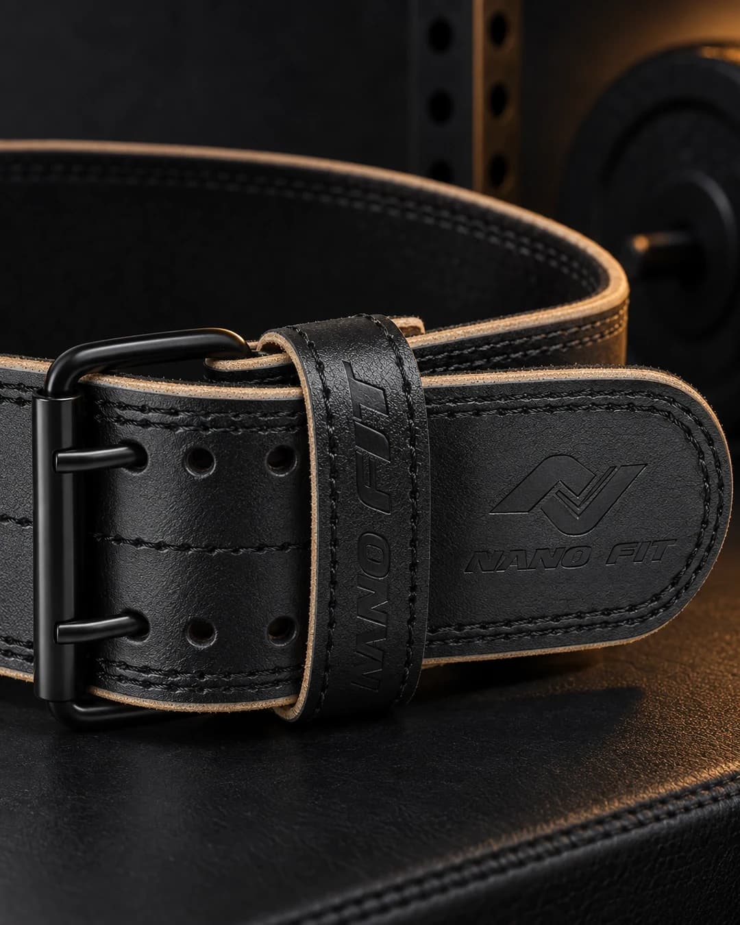 Кожа, тиснение и пряжка пояса NANO FIT Nano Power Belt