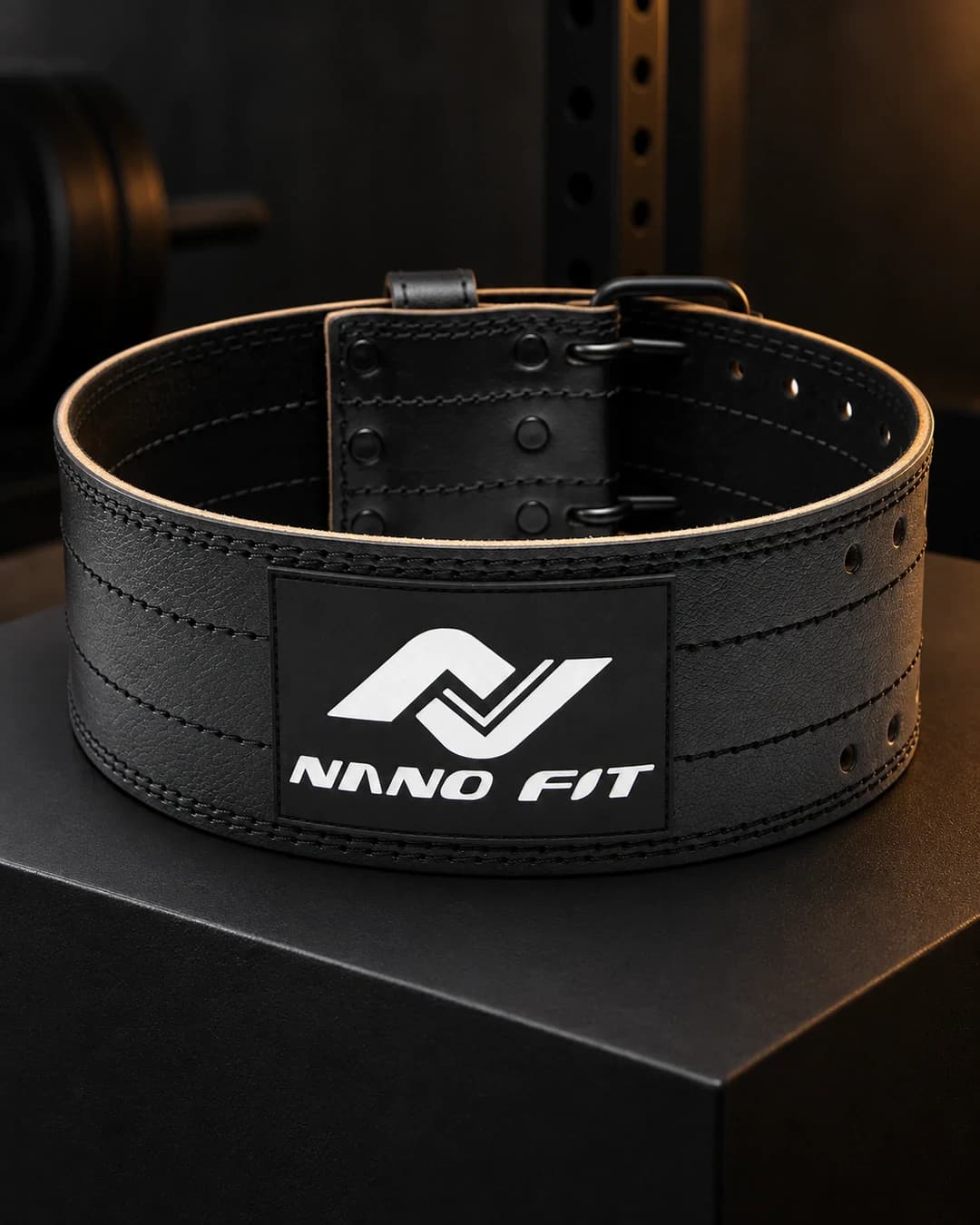 Пояс NANO FIT Nano Power Belt — вид сзади с логотипом